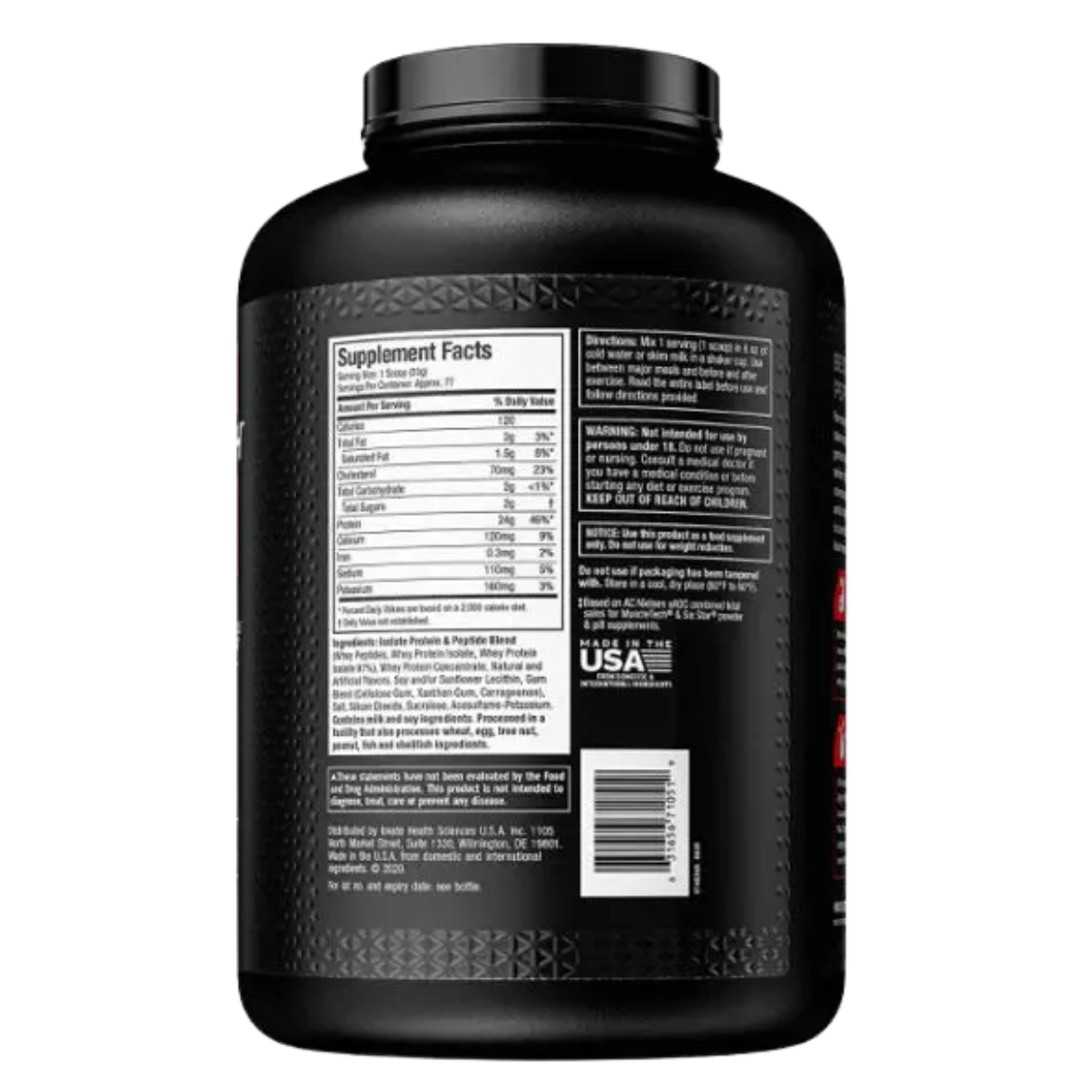 Nitrotech Whey Gold - Muscletech 5Lb