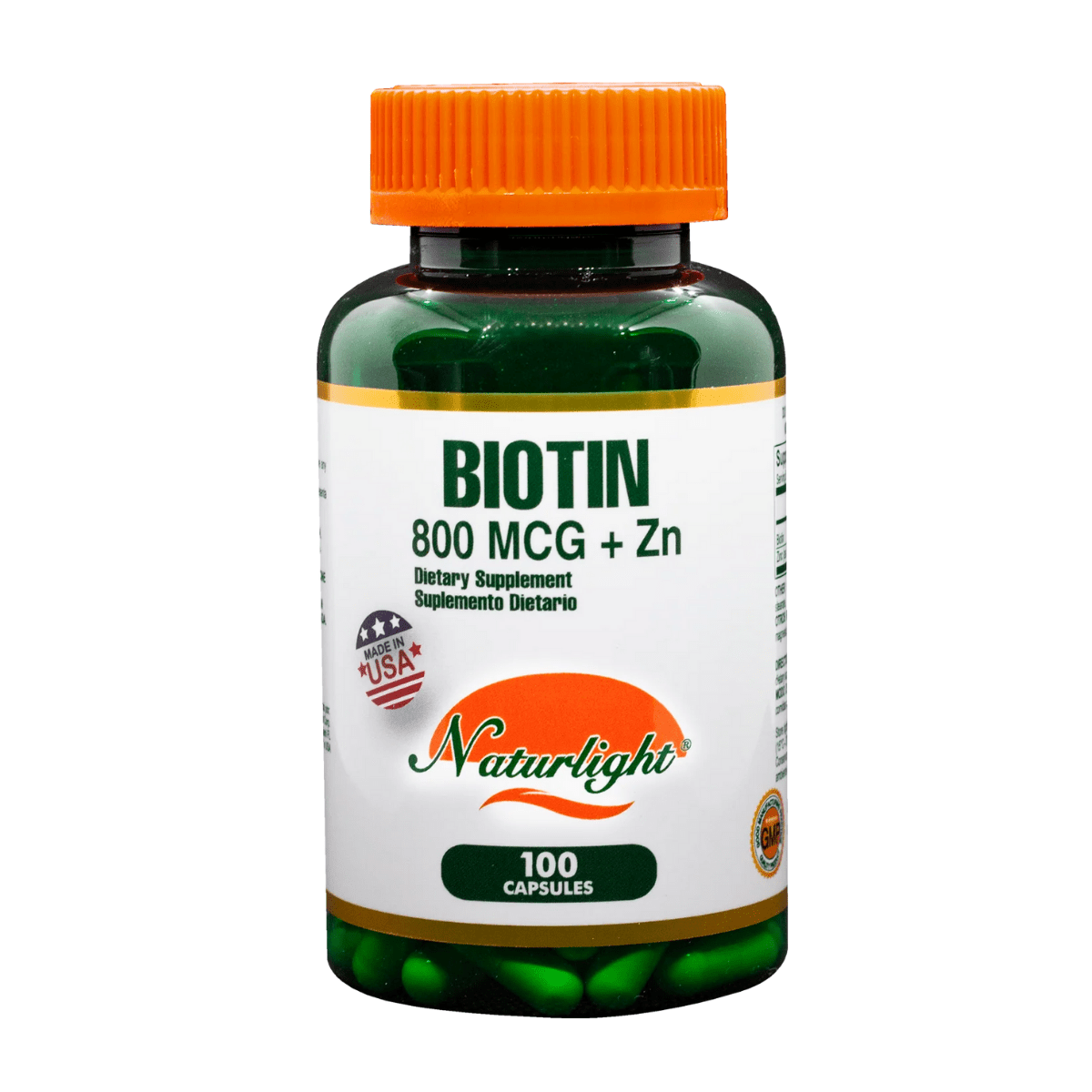 Biotina 800 Mcg + Zinc - Süpp