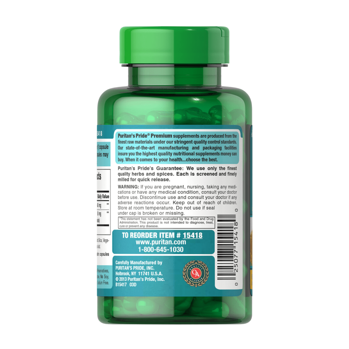 Cúrcuma con Curcumina 500 MG 90 caps - Süpp