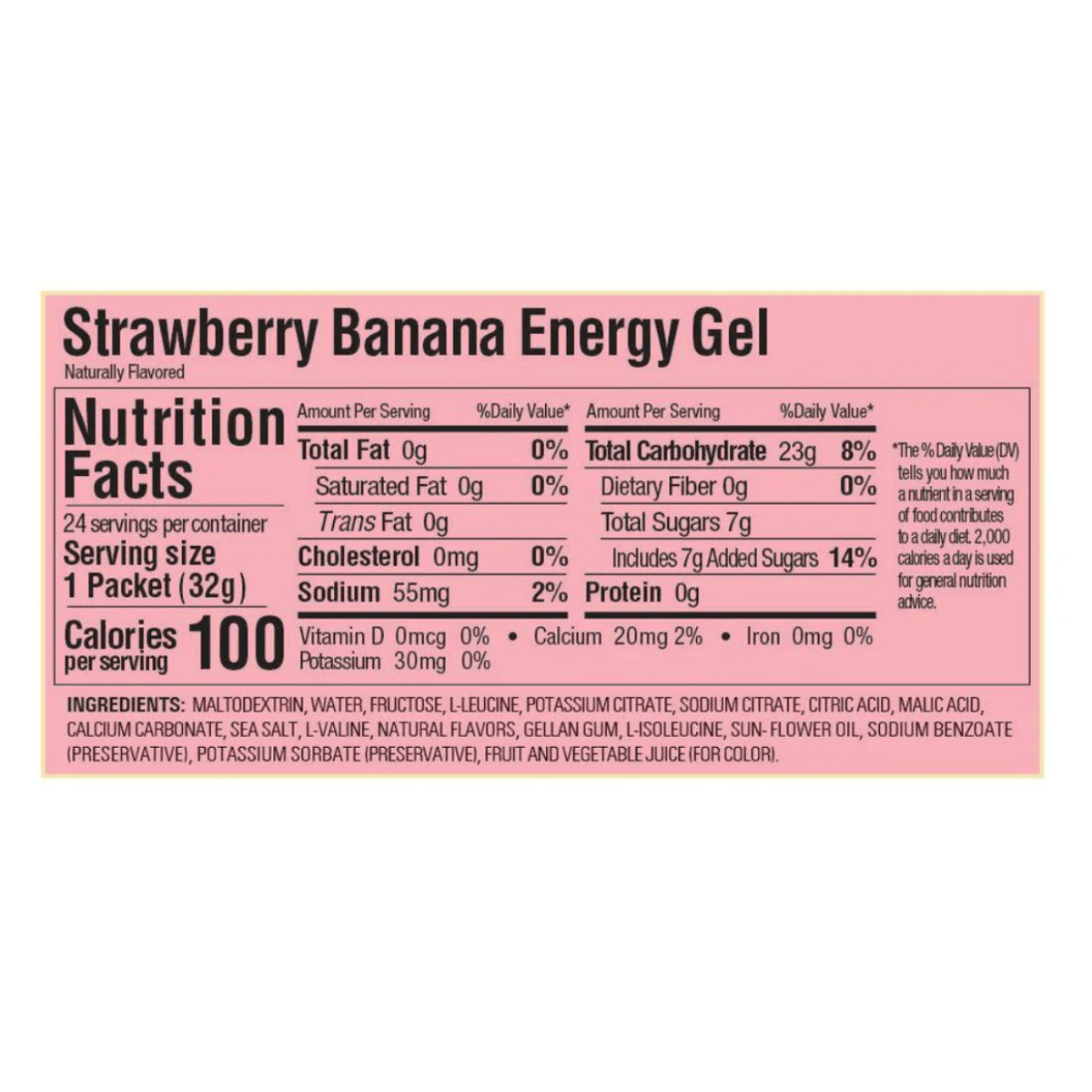 Energy gel GU de Fresa - Banano 32 g - Süpp