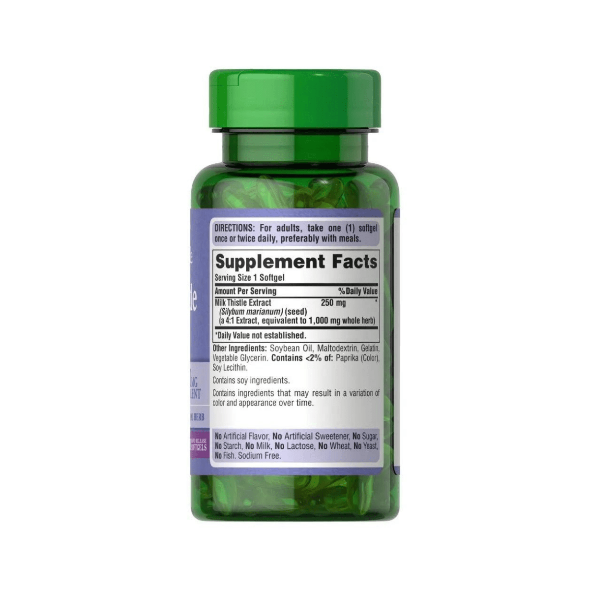 Extracto de Cardo Marino 1000 MG 90 Cap - Süpp