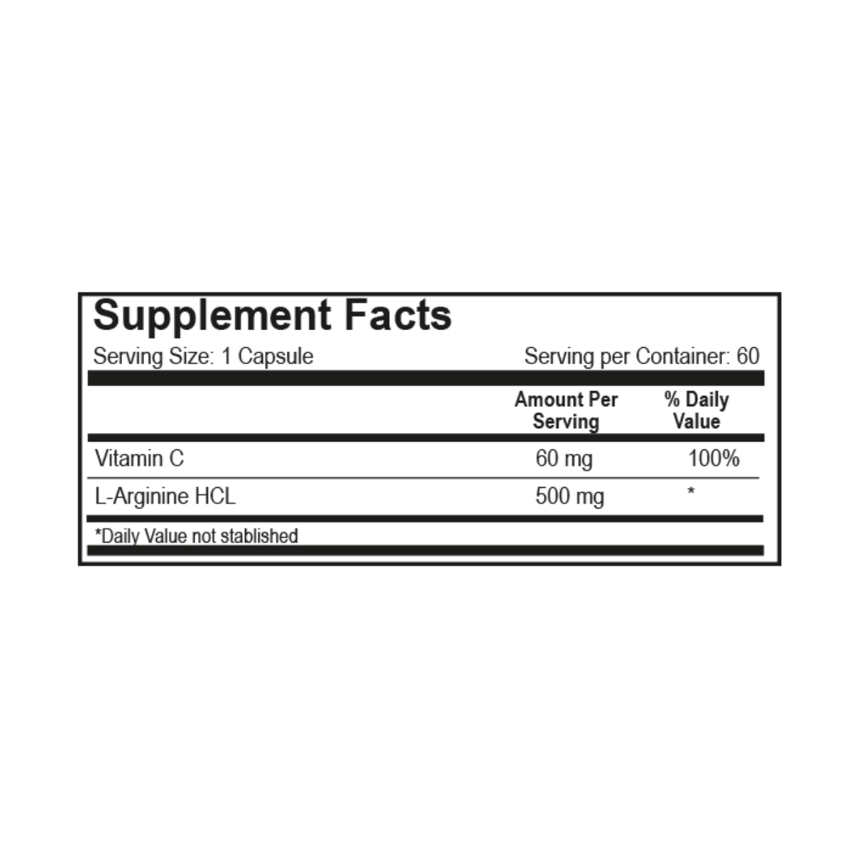 L - Arginina 500 mg - Süpp