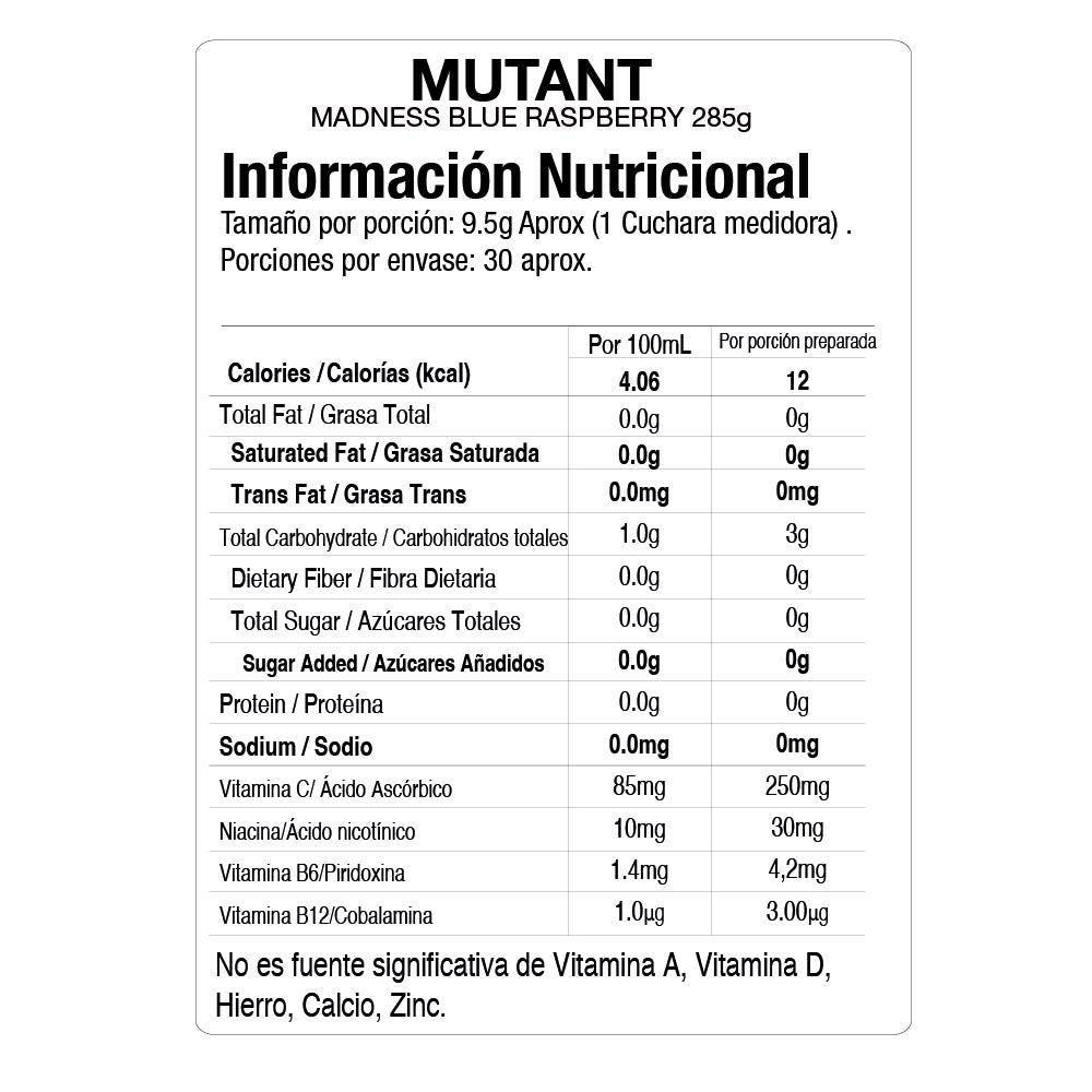 Madness de Mutant de 285 g - Süpp