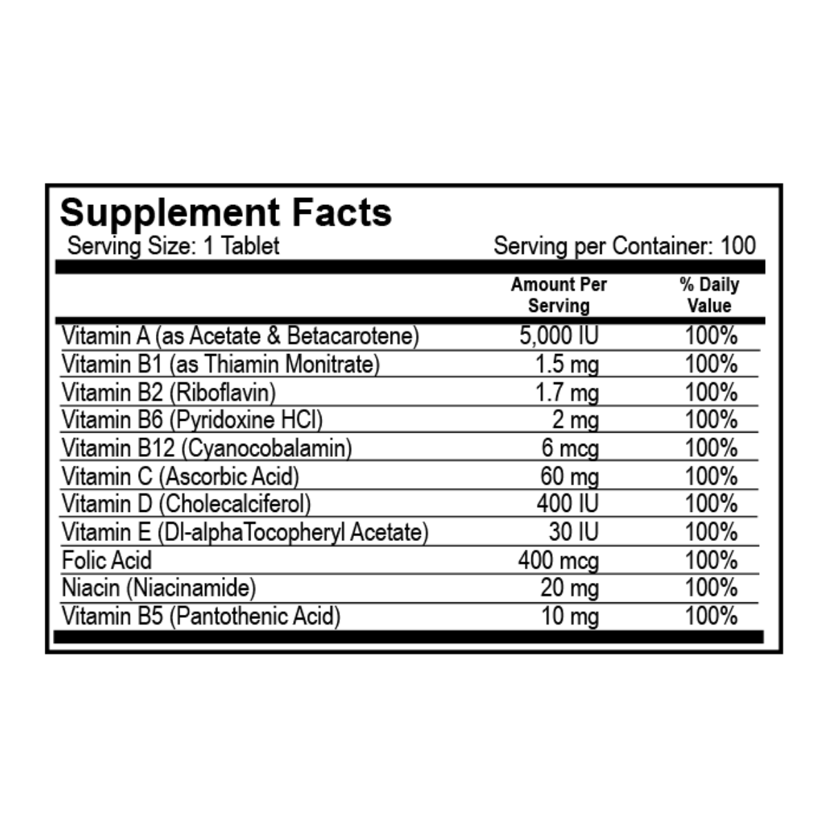 Multivitamínico de uso diario - Süpp