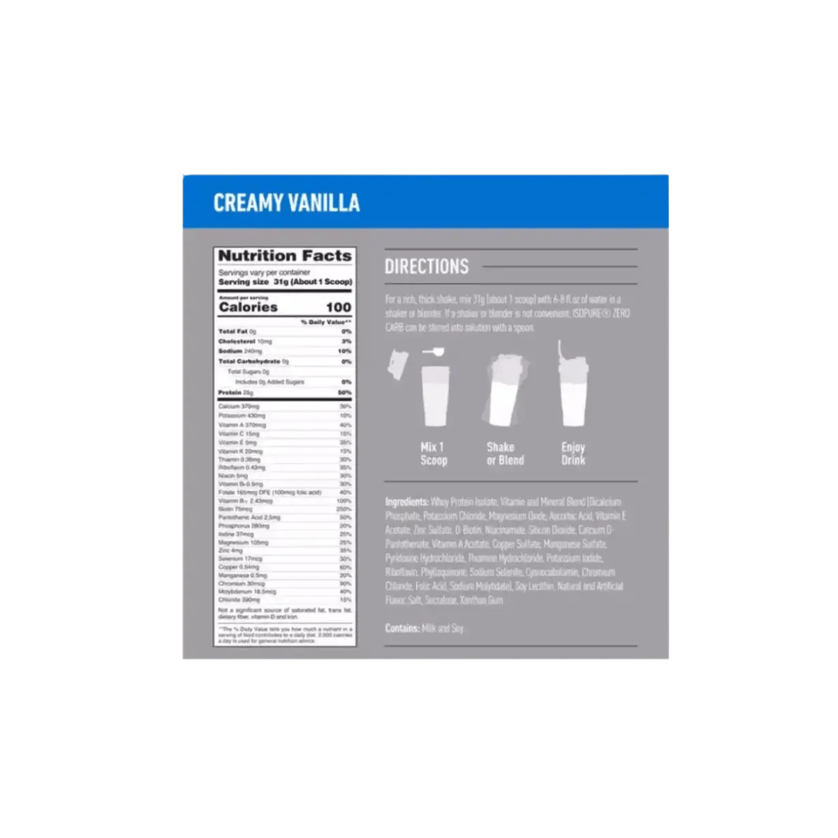 Proteína Isopure 3lb - Süpp