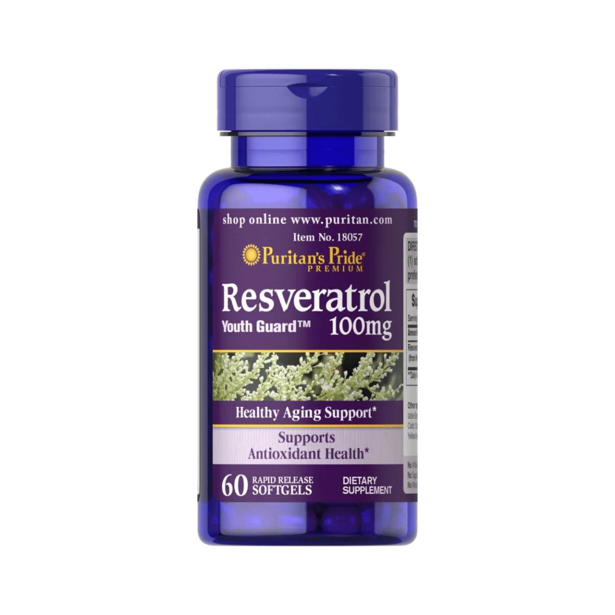 Resveratrol 100 MG 60 SFG - Süpp