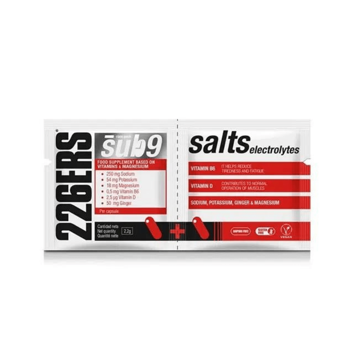 Sub9 Salts Electrolytes Duplo Jengibre - Süpp