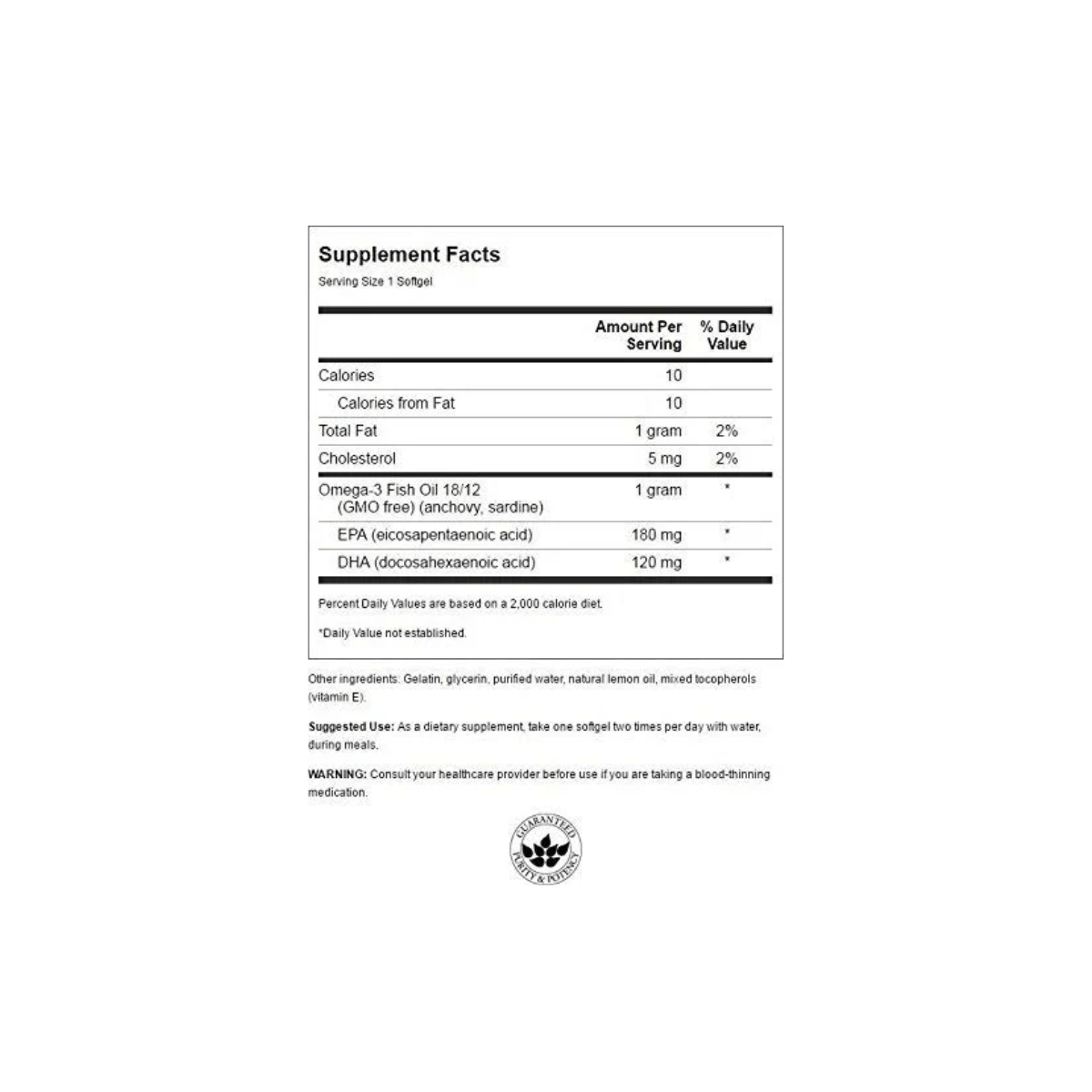 Swanson Multiomega 3 - 6 - 9 - Süpp