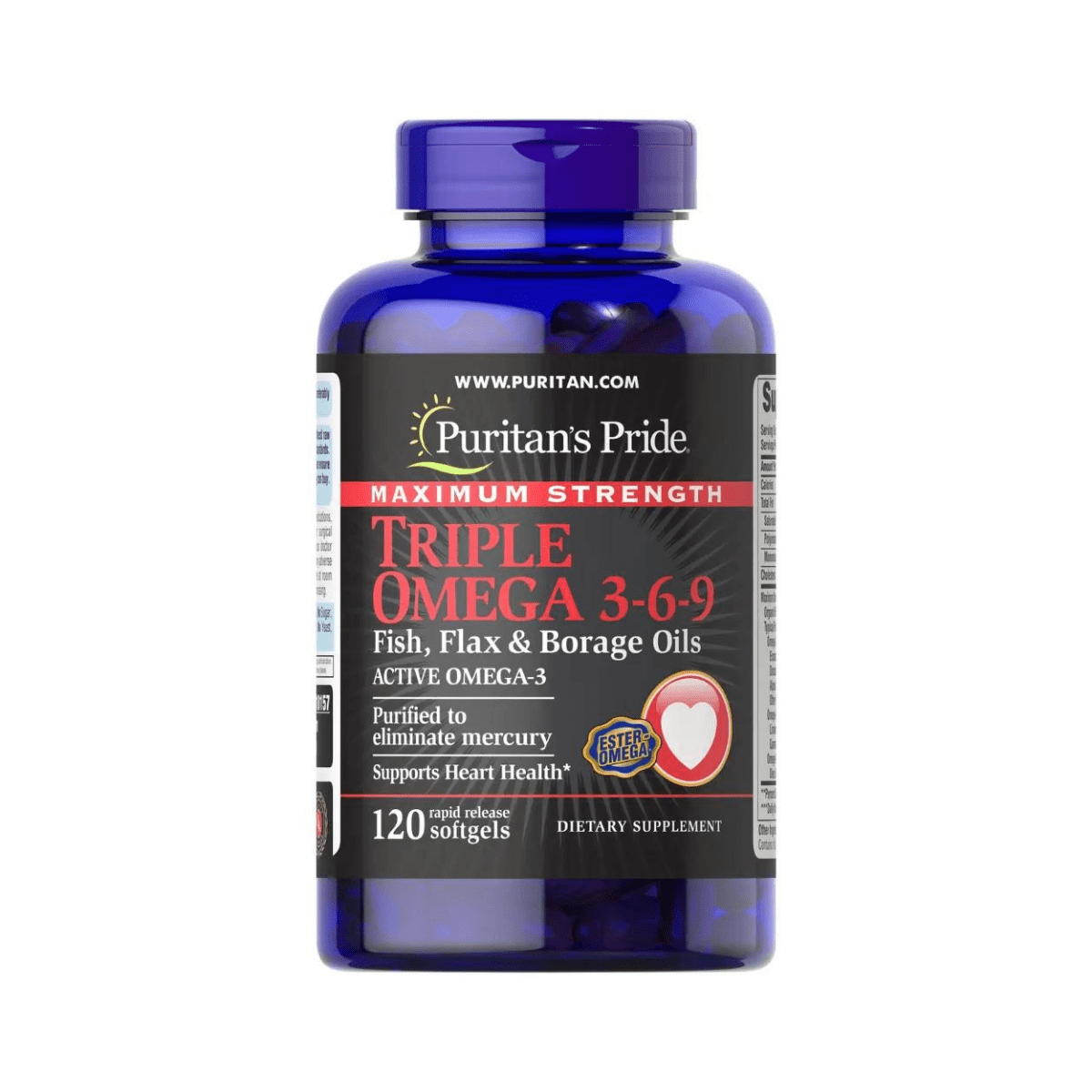 Triple Omega 3 - 6 - 9 Aceite de pescado 120 SFG - Süpp