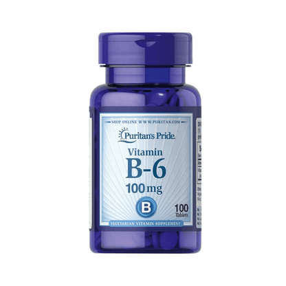 Vitamina B - 6 100mg 100 tabletas - Süpp