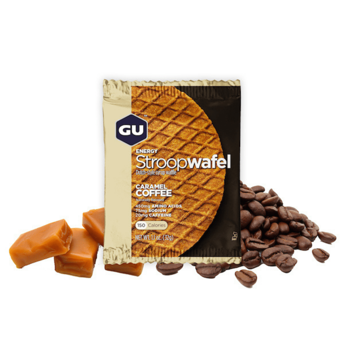 Wafle de energía GU de café - Caramelo 30 g - Süpp