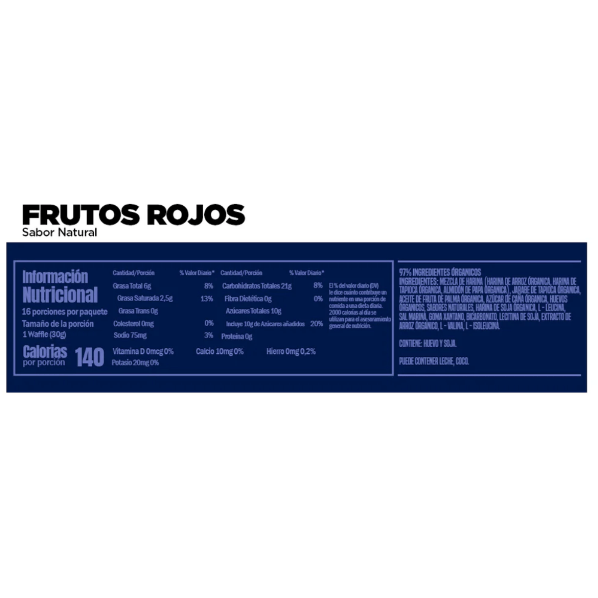 Wafle de energía GU de frutos rojos 30 g - Süpp